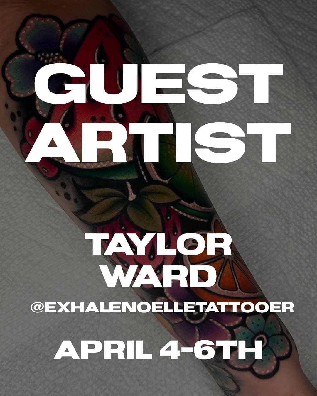 Excited to have @exhalenoelletattooer with us April 4-6th! For availability and booking contact @exhalenoelletattooer directly! 

#dallastexas #dallastattoos #texastattooartist