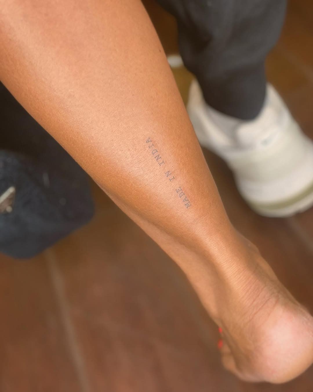 ᴹᴬᴰᴱ ᴵᴺ ᴵᴺᴰᴵᴬ 🪷
.
.
.
.
#madeinindia🇮🇳 #ankletattoo #madeinindia❤️
