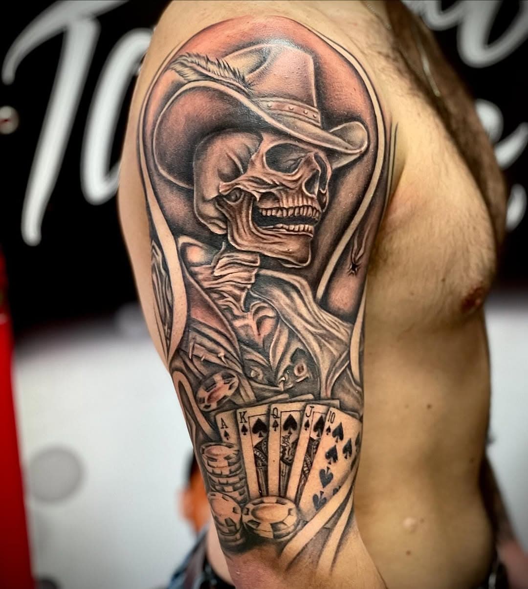 Custom dead cowboy 🤠 Created an tattooed by me! , Ask for Andre! Book today by calling (203)999-3954 🙏🏽Comment an share to a friend! Dm me for serious inquires 🗣💼✅⠀⠀⠀⠀⠀⠀⠀⠀⠀⠀ ⠀⠀⠀⠀⠀⠀⠀⠀⠀⠀⠀⠀ ⠀⠀⠀⠀⠀⠀⠀⠀⠀⠀⠀⠀ ⠀⠀⠀⠀⠀⠀⠀⠀⠀⠀⠀⠀ ⠀⠀⠀⠀⠀⠀⠀⠀⠀⠀⠀⠀ ⠀⠀⠀⠀⠀⠀⠀⠀⠀⠀⠀⠀ ⠀⠀⠀⠀⠀⠀⠀⠀⠀⠀⠀⠀ ⠀⠀⠀⠀⠀⠀⠀⠀⠀⠀⠀⠀ ⠀⠀⠀⠀⠀⠀⠀⠀⠀⠀⠀⠀ ⠀⠀⠀⠀⠀⠀⠀⠀⠀⠀⠀⠀ ⠀⠀⠀⠀⠀⠀⠀⠀⠀⠀⠀⠀ ⠀⠀⠀⠀⠀⠀⠀⠀⠀⠀⠀⠀ ⠀⠀⠀⠀⠀⠀⠀⠀⠀⠀⠀⠀ ⠀⠀⠀⠀⠀⠀⠀⠀⠀⠀⠀ ⠀⠀⠀⠀⠀⠀⠀⠀⠀⠀⠀⠀ ⠀⠀⠀⠀⠀⠀⠀⠀⠀⠀⠀⠀ ⠀⠀⠀⠀⠀⠀⠀⠀⠀⠀⠀⠀ ⠀⠀⠀⠀⠀⠀⠀⠀⠀⠀⠀⠀ ⠀⠀⠀⠀⠀⠀⠀⠀⠀⠀⠀⠀ ⠀⠀⠀⠀⠀⠀⠀⠀⠀⠀⠀⠀ ⠀⠀⠀⠀⠀⠀⠀⠀⠀⠀⠀⠀ ⠀⠀⠀⠀⠀⠀⠀⠀⠀⠀⠀⠀ ⠀⠀⠀⠀⠀⠀⠀⠀⠀⠀⠀⠀ ⠀⠀⠀⠀⠀⠀⠀⠀⠀⠀⠀⠀ ⠀⠀⠀⠀⠀⠀⠀⠀⠀⠀⠀⠀ ⠀⠀⠀⠀⠀⠀⠀⠀⠀⠀⠀⠀ #203 #newhaven #fairhaven  #tattarotink #tattoo #tattooing #tattooidea #5rl #coveruptattoos #realismtattoo #tattooapprentice #tattoostyle #tattooideas #tattooing #tattooed #tattooer #tattooinspiration #tattooartist #skulltattoo #newtattooartist #artist #blacktattoo #cowboytattoo #customtattoo #wildwestattoos  #deadcowboytattoo #blackangreytattoo #availableartist #bigwaspcartridges