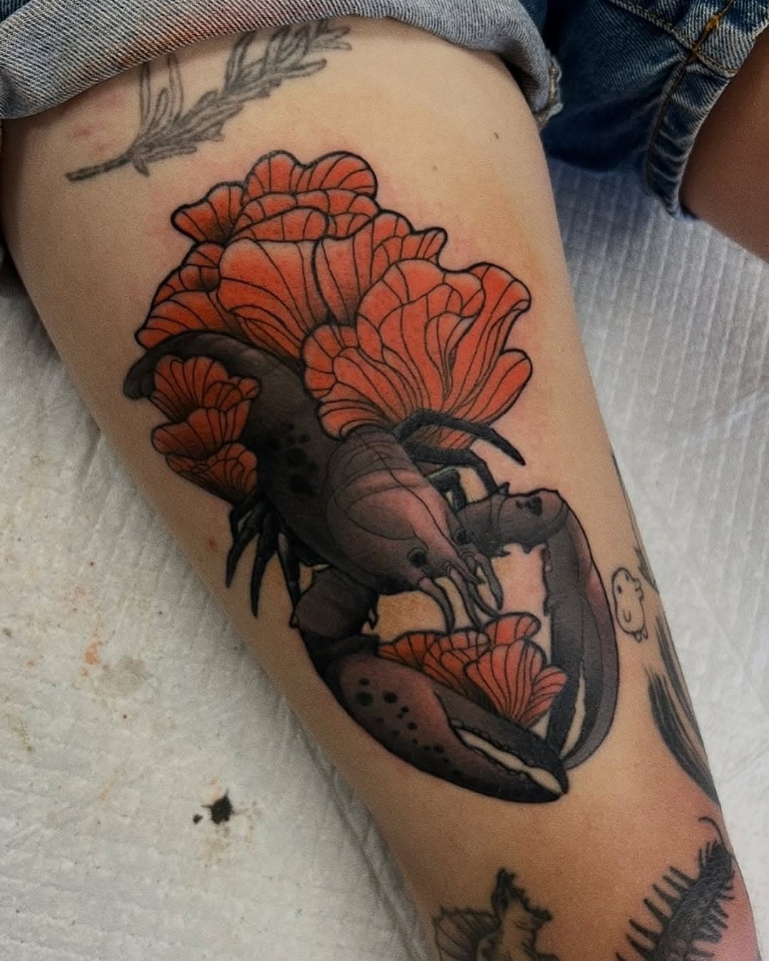 Thank you for grabbing this one from my available designs @ham_jambon ! @oldsoultattoostudio