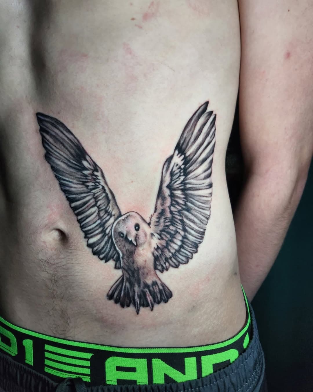 Yesterday tattoo, this kid did amazing 👏 
Shooting for the deftones owl, but with being on the stomach I didn't want the wings to spread open , so shaped a bit differently,  but flows oh so well.. 
Dm to schedule 📅 
Thanks ✨️ 😊 

#fortworthtattoos #fortworthtattooshop #dfwtattoos #dfwtattooshop #fortworthpiercing #dynamicink #ink #tattoos #fortworthtattooartist #blackngreytattoo #tattoo #tattoos #deftones #deftonestattoo #owl #owltattoo #femaletattooartist #texastattooartist #texasink