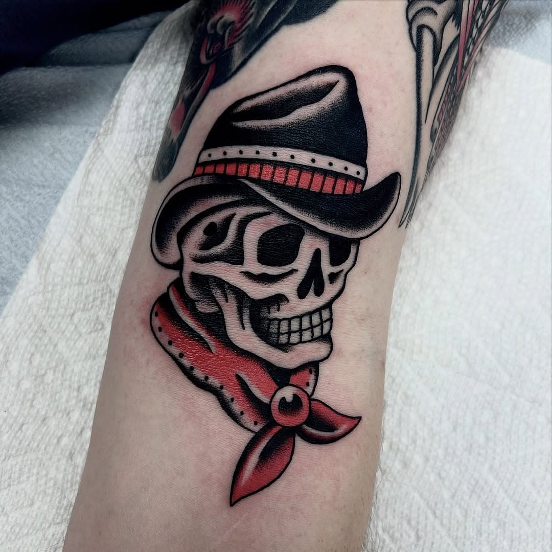 Arm Ditch with a Classic #thankyoutattooing 🙏