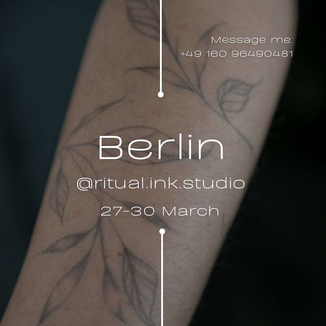 Bookings open for Berlin @ritual.ink.studio March 27-30th. Message me via link in bio or ‪+49 160 96490481‬. 🖤

#berlin #berlintattoo #tattoo #berlinfinelinetattoo #tattooart