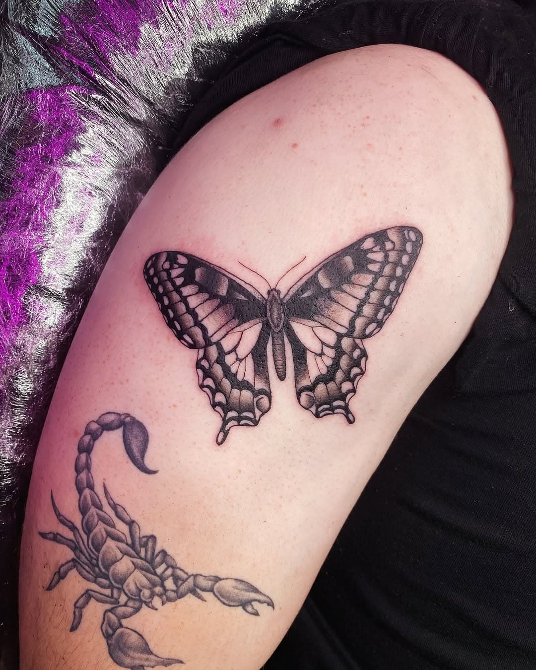 Would love to do more butterflies like this 
DM for bookings and enquiries 
Thanks 

#butterfly #butterflies #butterflietattoo #tattoo #tattoos #tattooed #tattooist #tattooing #tattoolovers #tattoochester #chester #chestercity #chesterlife #chesteruniversity #cheshire #blackwork #blackworktattoos #art #illustration #fun #happy #love