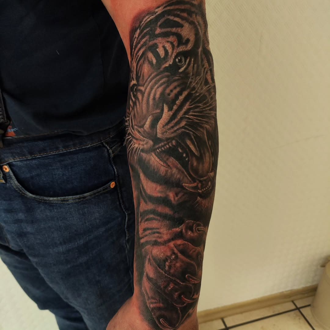 Tattoo de hoy 
#hof 
#germany🇩🇪