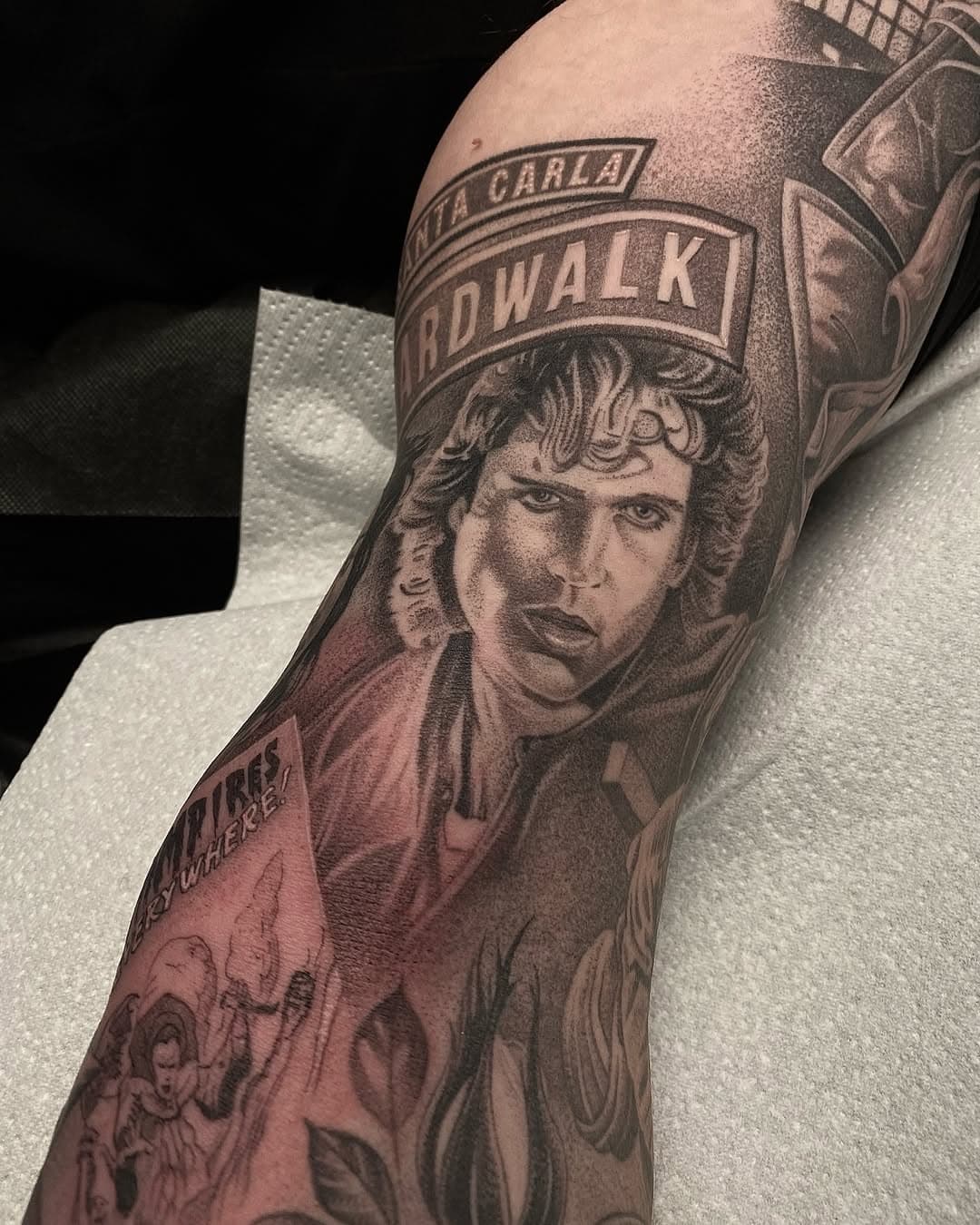 Added to some healed #thelostboys #tattoosouthampton  #southamptontattoo #southamptontattooist #southampton #southamptontattoo #locksheath#blacklanterntattoo #uktattoo #uktattooartist  #Uktattooist #tiktok #fareham
#tattooing  #tattoo  #killerink  #tattoo #london #londontattoo #tattoos  #inked #tattoolife #tattooed #tattooartist #tattooart #tattooist #tattooing #portrait