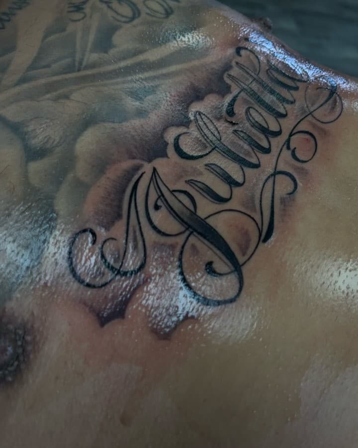 Did some super cool lettering last week!! Hit me up for more lettering let’s get blasted! #lettering #ranchocucamonga #oldcucamongatattoo #fyp