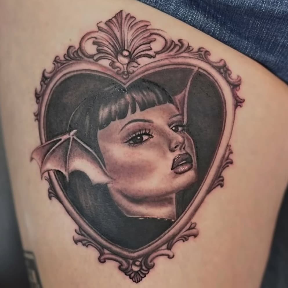 @inkbyarixo  is a recent addition to the crew and has impressed us many times already. Check her out!! 

#oldlarimerstreettattoo #denvertattoo #denver #colorado #blackandgreytattoo