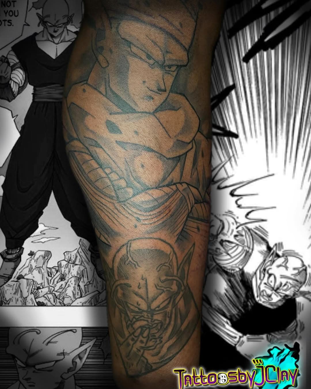 OG PICCOLO 🫡
.
Books open txt at 4692377826 and/or dm for consultations and availability 
.
.
.
#tattoosbyjclay #nychelleelisestudios #blacktattooartist #dfwtattoos #animetattooartist #dbztattoo #piccolo #animetattoo