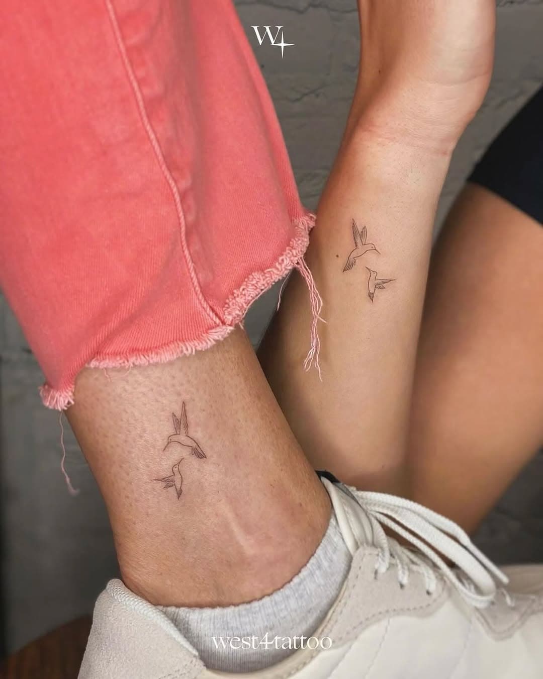 Mom & Daughter Matching Tattoos
Done by Chris @tattoovasquez 
Appointments: www.west4tattoo.nyc

#west4tattoo #finelinetattoo #singleneedletattoo #momanddaughter #matchingtattoos