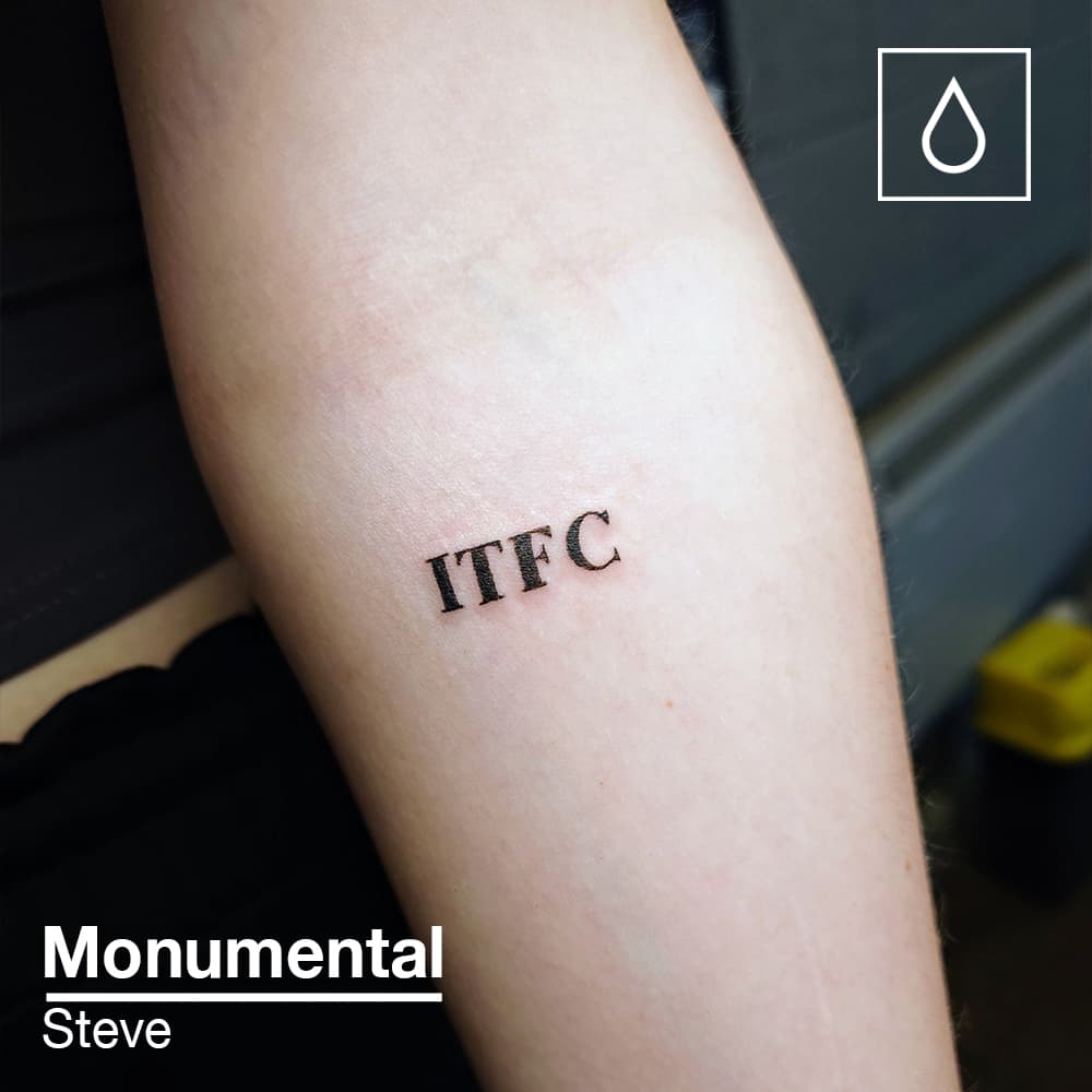 Check out this Ipswich Town Football Club tattoo by our apprentice Steve! ⚽️

To see more of Steve’s work, or to book an appointment please follow the link in our bio! 👆

Artist: @newb_writing

Studio Sponsored by @killerinktattoo

#delicatetattoo #tattoo #finelinetattoo #tattoos #tattooartist #tattooideas #fineline #tattooart #floraltattoo #inked #flowertattoo #ink #blackandgreytattoo #dotworktattoo #femaletattooartist #smalltattoo #tattooed #blackworktattoo #lineworktattoo #femininetattoo #linework #blackwork #tattoodesign #tattooflash #finelinetattoos #tattooinspiration