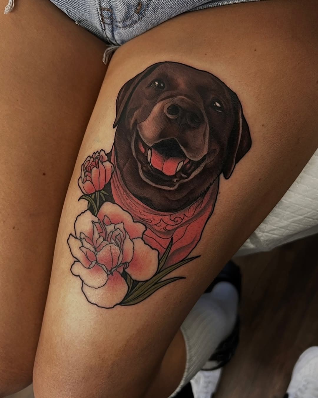 Thank you Galina 🙏🏻 Always stoked to do pet and animal portraits @oldsoultattoostudio | April and May bookings available. To book or enquire please email kevinoconnelltattoos@gmail.com or direct message me on Instagram ✌🏼