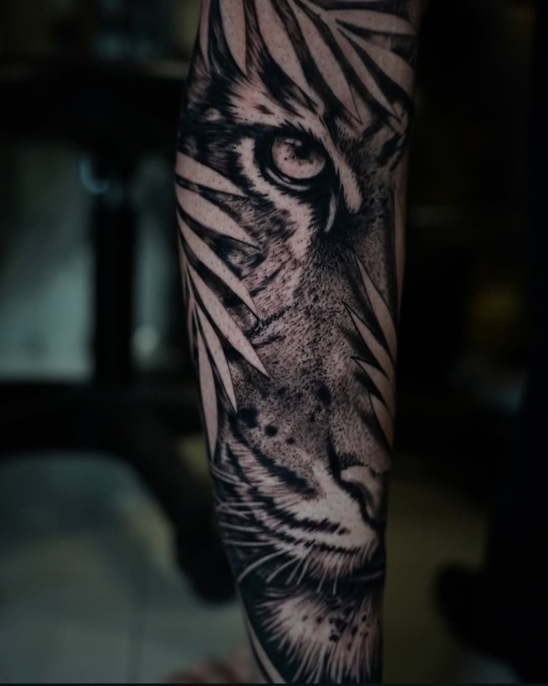 #tiger done at inkside tattoos! 6 hours session! 
If you wanna something like that let me know ! .
.
.
#tigers #tattoo #ink #tattooshop #miamilife #inksidetattoo