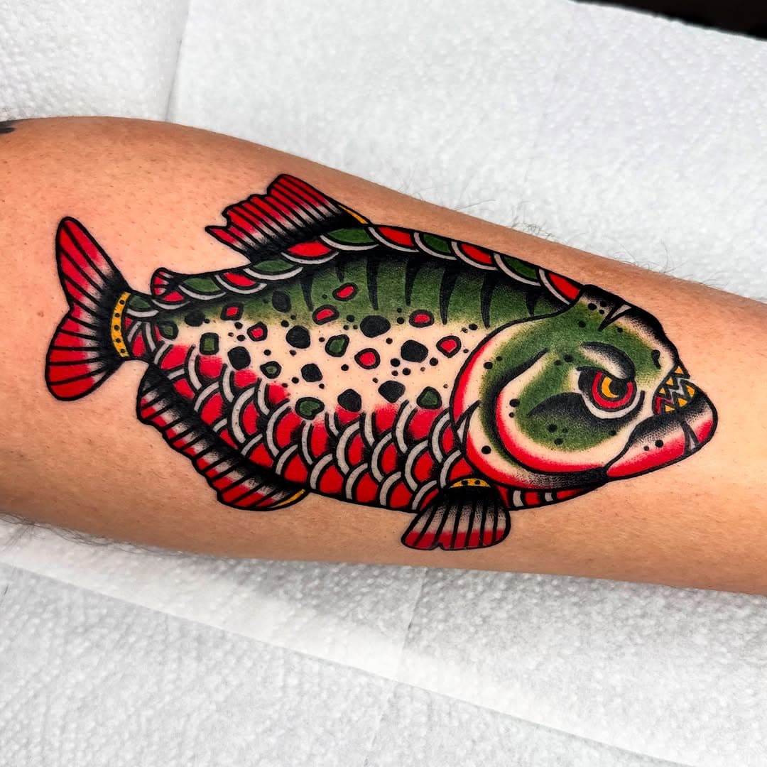 Thanks @mitschu_patschu 

#fishtattoo #tattooed #piranhatattoo #customtattoos  #traditionaltattoo #tradworkers #oldschooltattz #classictattoos #tattooflash #boldwillhold #tattooer #stuttgarttattoo #sindelfingen 

@restless_supply