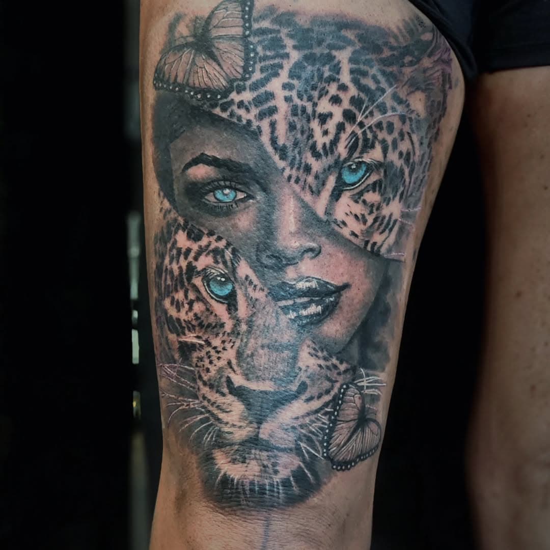 Part 1 of a full front leg tattoo done today by @jonnybayleytattooist 

Proudly sponsored by @tattooeverythingsupplies 
#tattooeverythingsupplies #tattooeverythingelite #tattoo #tattoos #instatattoo #westyorkshiretattoo