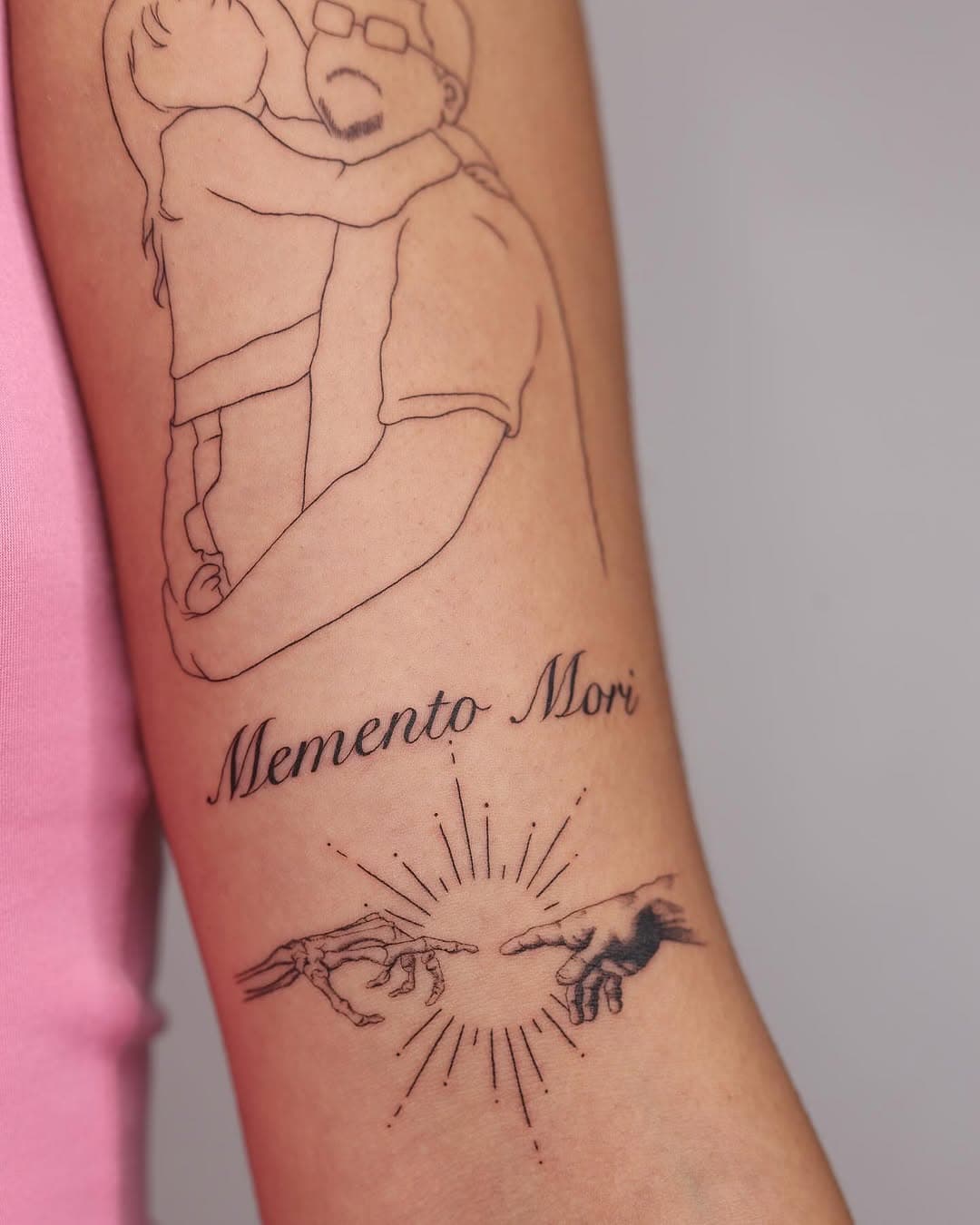 Carrying a piece with her always 🕊️
•
•
•
•
#explore #trending #tattoo #tattooinspo #finelinetattoo #creationofadamtattoo #memorialtattoo #nyctattooartist #nicetattoo #bishoprotary #madrabbitambassador