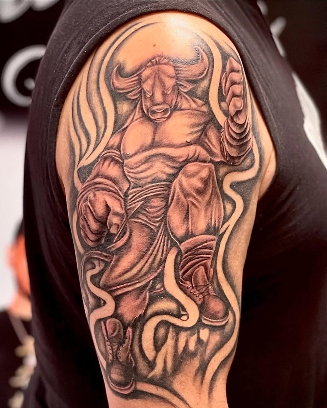 Custom Minotaur style with some work boots 🥾 , Ask for Andre! Book today by calling (203)999-3954 🙏🏽Comment an share to a friend! Dm me for serious inquires 🗣💼✅⠀⠀⠀⠀⠀⠀⠀⠀⠀⠀ ⠀⠀⠀⠀⠀⠀⠀⠀⠀⠀⠀⠀ ⠀⠀⠀⠀⠀⠀⠀⠀⠀⠀⠀⠀ ⠀⠀⠀⠀⠀⠀⠀⠀⠀⠀⠀⠀ ⠀⠀⠀⠀⠀⠀⠀⠀⠀⠀⠀⠀ ⠀⠀⠀⠀⠀⠀⠀⠀⠀⠀⠀⠀ ⠀⠀⠀⠀⠀⠀⠀⠀⠀⠀⠀⠀ ⠀⠀⠀⠀⠀⠀⠀⠀⠀⠀⠀⠀ ⠀⠀⠀⠀⠀⠀⠀⠀⠀⠀⠀⠀ ⠀⠀⠀⠀⠀⠀⠀⠀⠀⠀⠀⠀ ⠀⠀⠀⠀⠀⠀⠀⠀⠀⠀⠀⠀ ⠀⠀⠀⠀⠀⠀⠀⠀⠀⠀⠀⠀ ⠀⠀⠀⠀⠀⠀⠀⠀⠀⠀⠀⠀ ⠀⠀⠀⠀⠀⠀⠀⠀⠀⠀⠀ ⠀⠀⠀⠀⠀⠀⠀⠀⠀⠀⠀⠀ ⠀⠀⠀⠀⠀⠀⠀⠀⠀⠀⠀⠀ ⠀⠀⠀⠀⠀⠀⠀⠀⠀⠀⠀⠀ ⠀⠀⠀⠀⠀⠀⠀⠀⠀⠀⠀⠀ ⠀⠀⠀⠀⠀⠀⠀⠀⠀⠀⠀⠀ ⠀⠀⠀⠀⠀⠀⠀⠀⠀⠀⠀⠀ ⠀⠀⠀⠀⠀⠀⠀⠀⠀⠀⠀⠀ ⠀⠀⠀⠀⠀⠀⠀⠀⠀⠀⠀⠀ ⠀⠀⠀⠀⠀⠀⠀⠀⠀⠀⠀⠀ ⠀⠀⠀⠀⠀⠀⠀⠀⠀⠀⠀⠀ ⠀⠀⠀⠀⠀⠀⠀⠀⠀⠀⠀⠀ ⠀⠀⠀⠀⠀⠀⠀⠀⠀⠀⠀⠀ #203 #newhaven #fairhaven  #tattarotink #tattoo #tattooing #tattooidea #5rl #coveruptattoos #realismtattoo #tattooapprentice #tattoostyle #tattooideas #tattooing #tattooed #tattooer #tattooinspiration #tattooartist #minotar #newtattooartist #artist #blacktattoo #maletattoo #customtattoo #armtattoo #bulltattoo #blackangreytattoo #availableartist #bigwaspcartridges