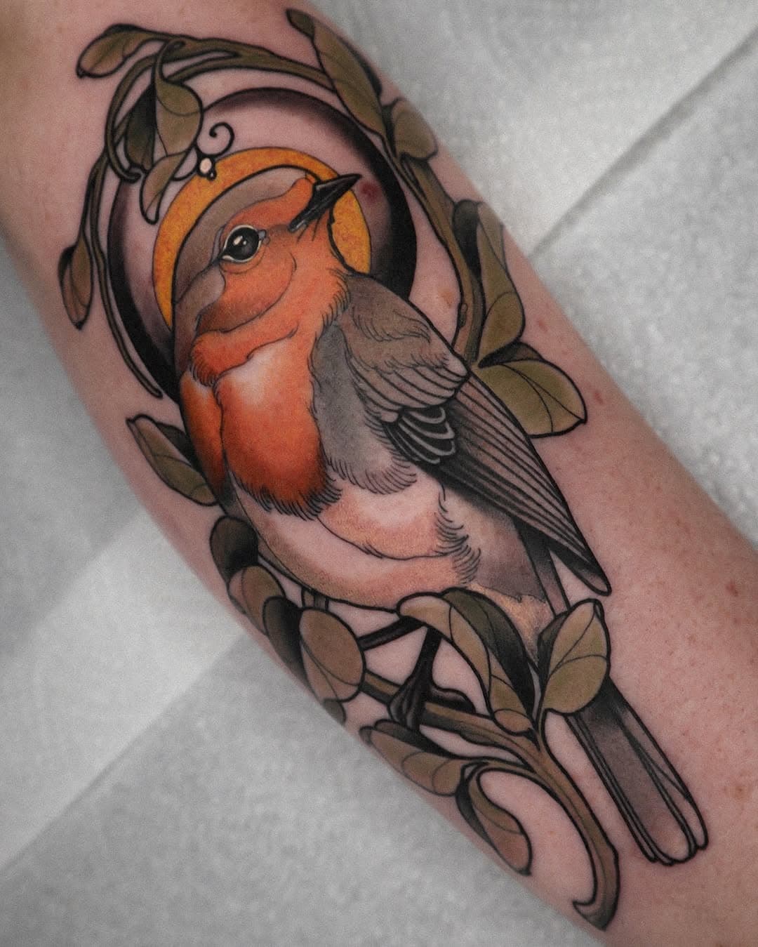 Robin Robin Robin
.
.
.
#robin #bird #batman #robinbird #birdtattoo #neotraditionalbird #tattoo #ink #art