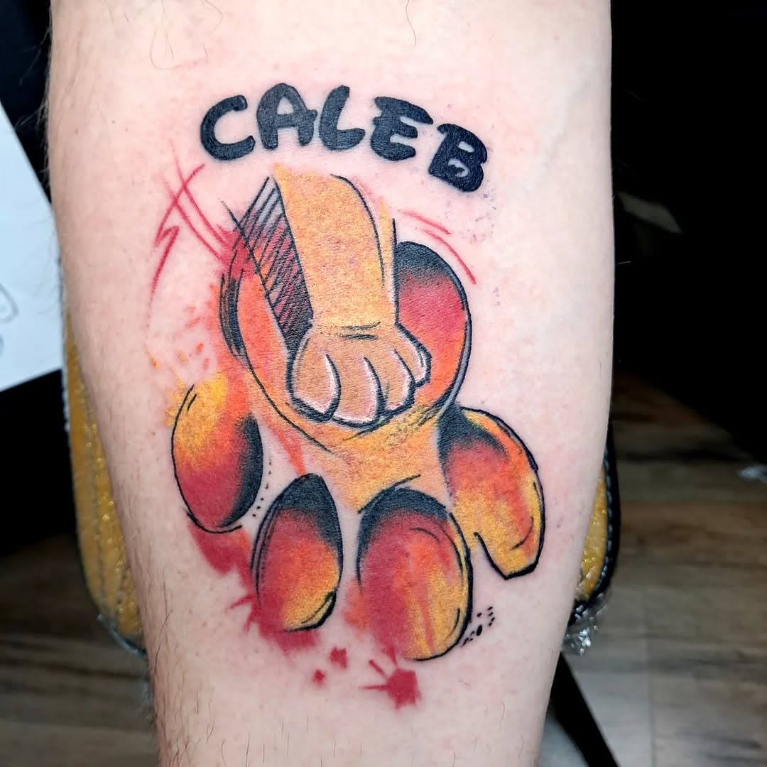 Did this Lion King , father/son piece today for @oiler.jason #thelionking #colortattoo #ohiotattooer