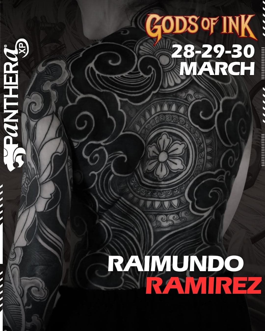 @raimundo_ramirez will be at @godsofinktattooconvention 

28-29-30 MARCH 
📍FRANKFURT 

Panthera Black Ink Is Black , Is Safe !!!
#pantheraink #pantherablackink