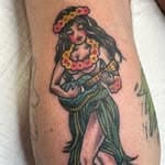 Blue Tiki Tattoo